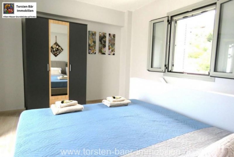 Kokkino Chorio Kreta, Kokkino Chorio, renovierte Doppelhaushälfte mit außergewöhnlichem Meerblick Haus kaufen